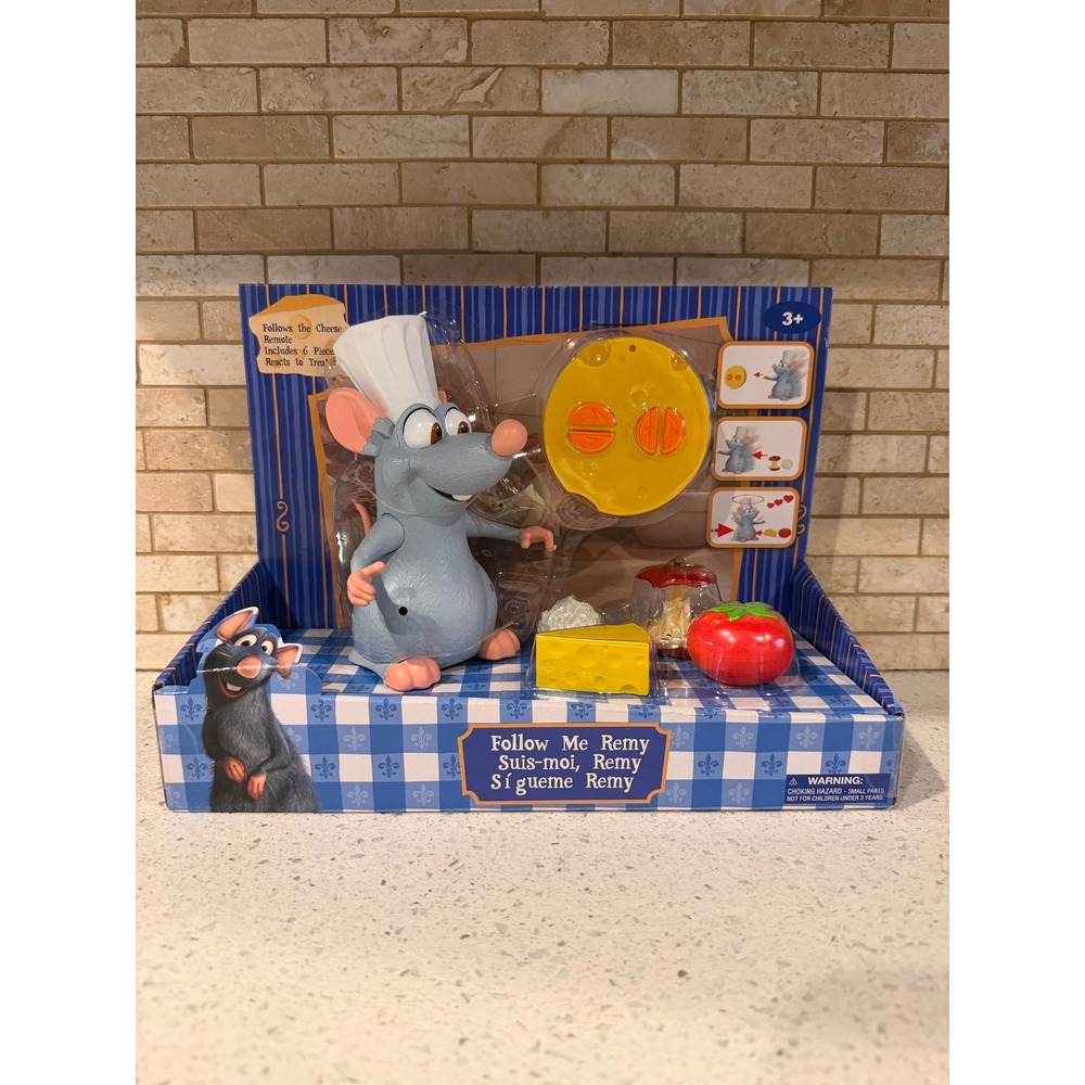 Disney Parks Ratatouille Follow Me Remy Remote Control Toy New 2024